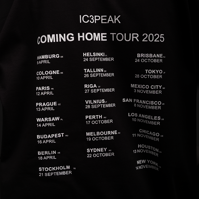 «Coming Home tour» T-shirt